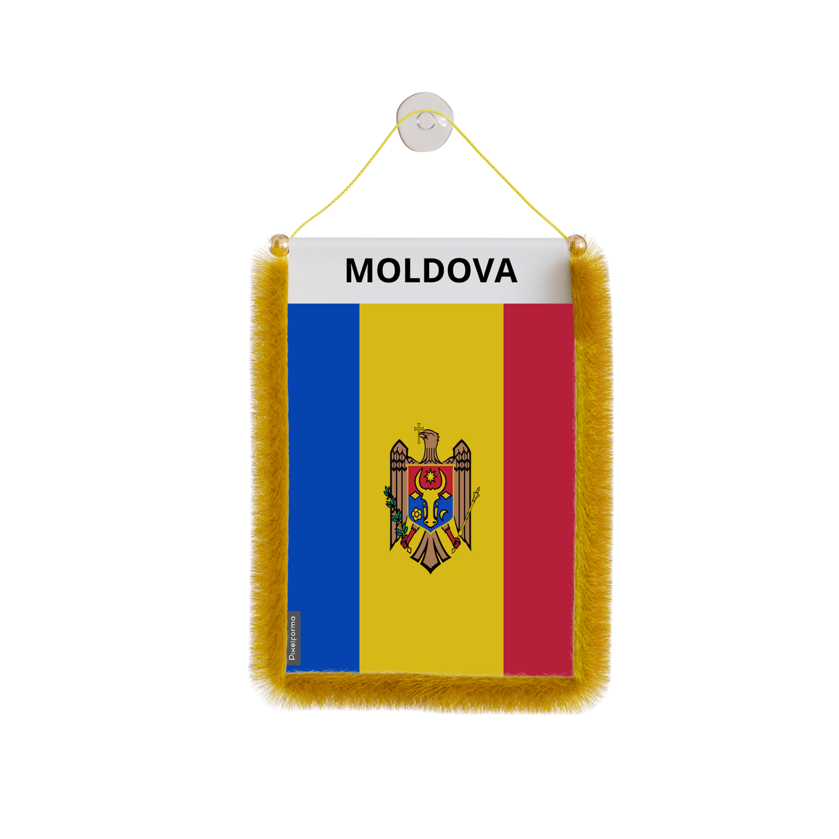 Moldova Flag Car Pennant