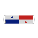 Panama Flag Scroll Banner