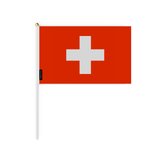 Mini Swiss Flag Lots in Various Sizes