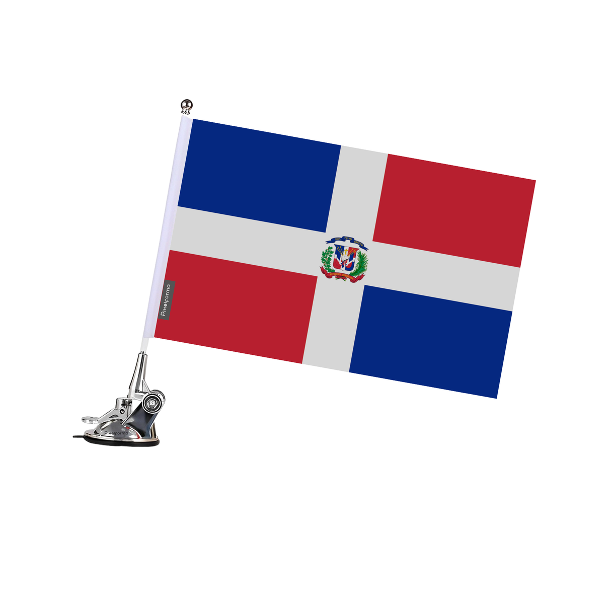 Poste Ventosa Bandera República Dominicana