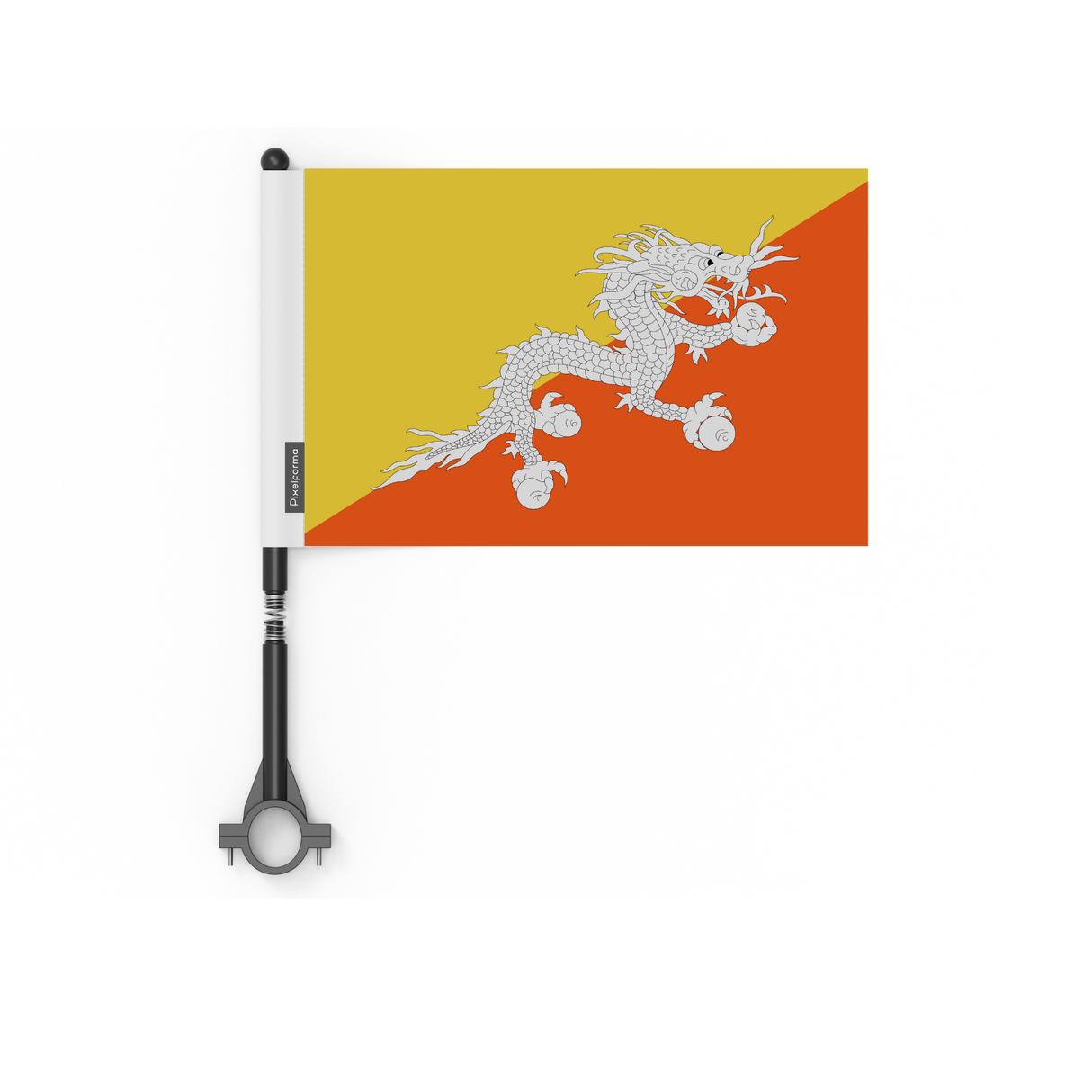 Polyester Bhutan Bicycle Flag