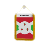 Burundi Flag Car Pennant