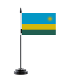 Bandera de mesa de Ruanda 