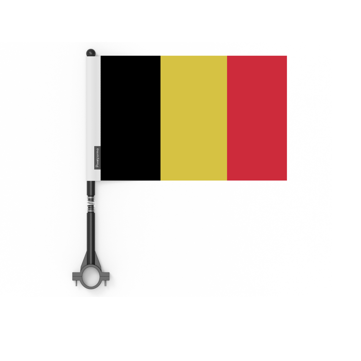 Drapeau de vélo de la Belgique en polyester