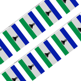 Lesotho Flag Garland in several sizes