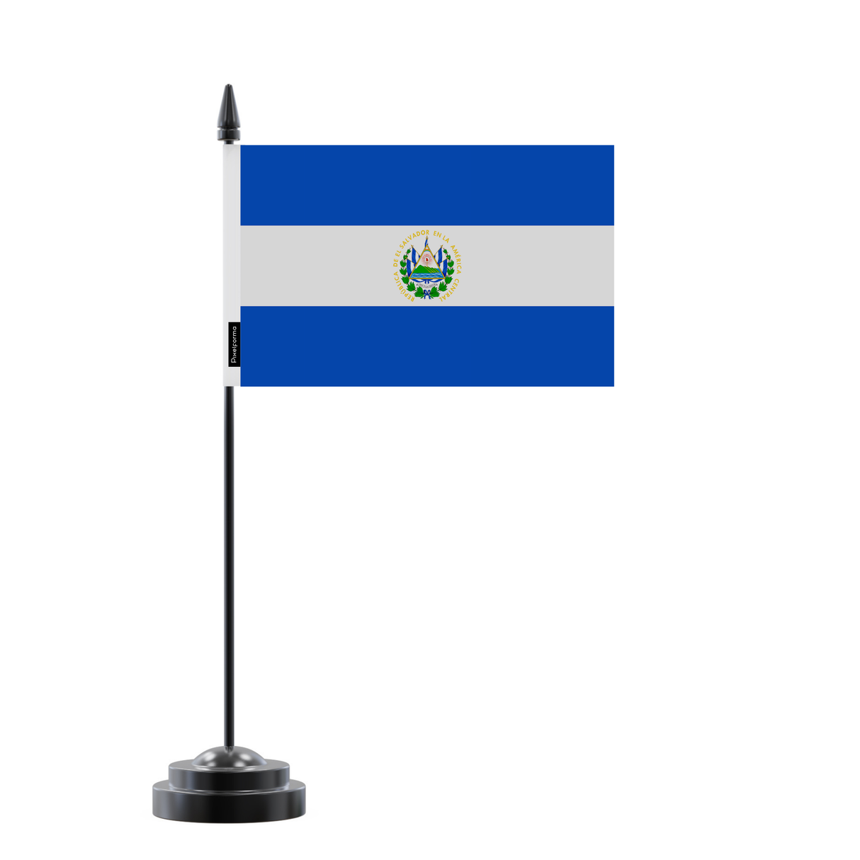 Bandera de mesa de El Salvador 