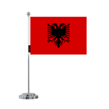 Drapeau bureau de l'Albanie