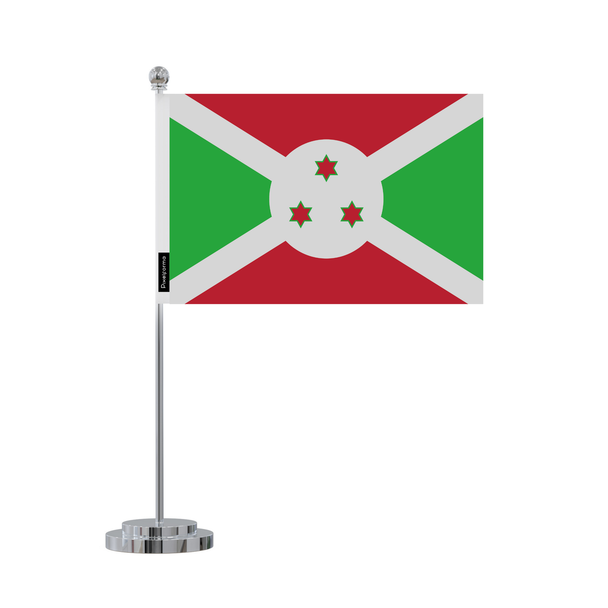 Drapeau bureau du Burundi