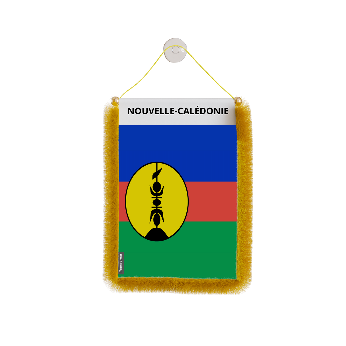 New Caledonia Flag Car Pennant