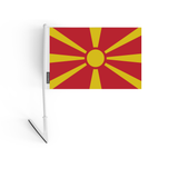 adhesive flag of North Macedonia 