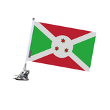 Asta de ventosa con bandera de Burundi