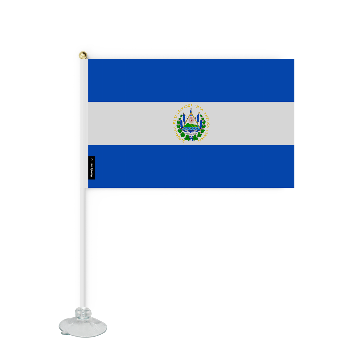 Mini bandera ventosa Bandera de El Salvador