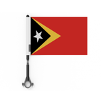 Polyester East Timor Bicycle Flag