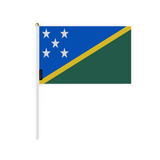 Mini Flag of Solomon Islands, country in several sizes 100% polyester