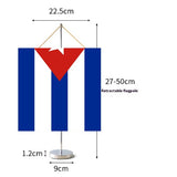 Fanion Table Drapeau Cuba en Polyester
