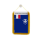 French Southern and Antarctic Lands Flag Car Pennant