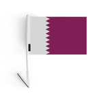 Drapeau adhésif du Qatar