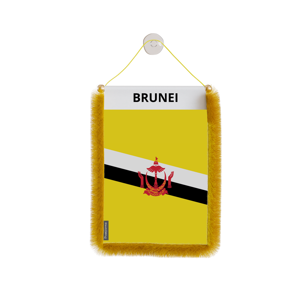 Brunei Flag Car Pennant