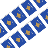 Kosovo Flag Garland in several sizes