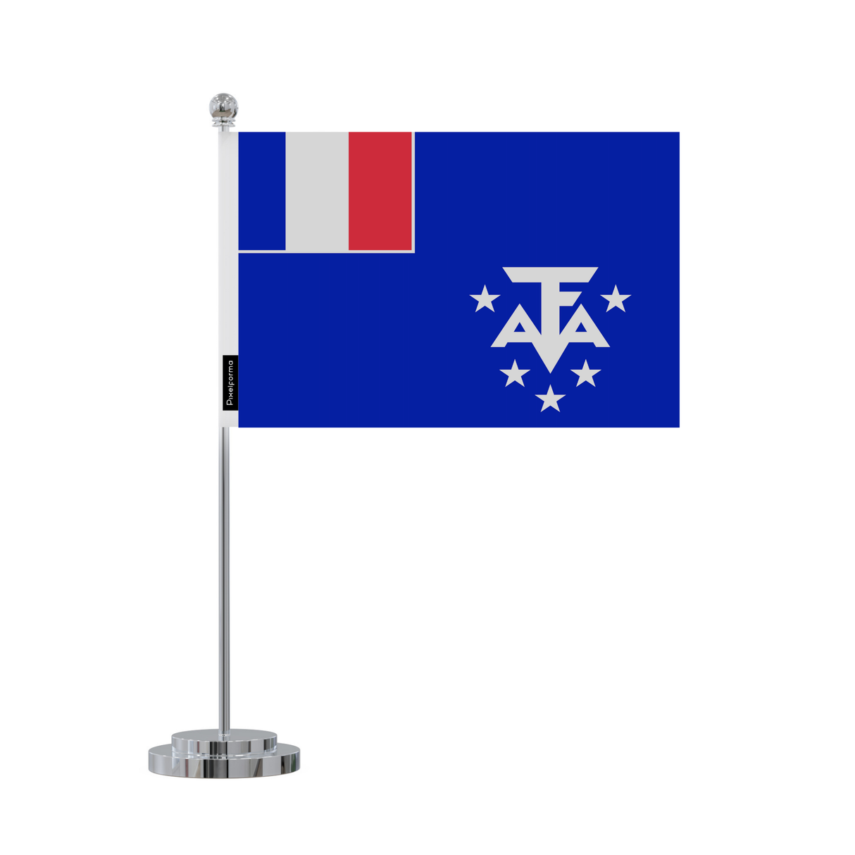 French Antarctica Polyester Office Flag