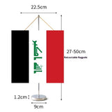 Fanion Table Drapeau Irak en Polyester