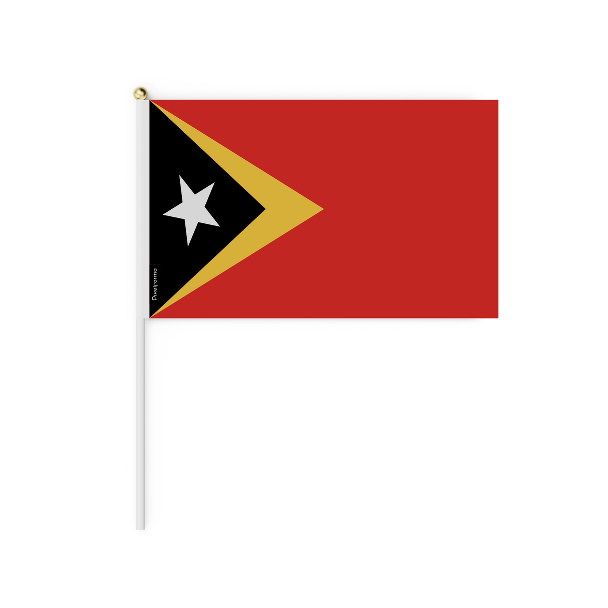 Mini Flag of East Timor in multiple sizes 100% Polyester