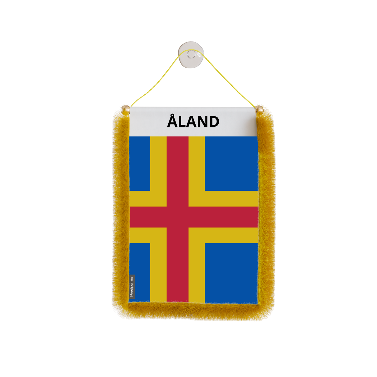 Car Pennant Flag Åland