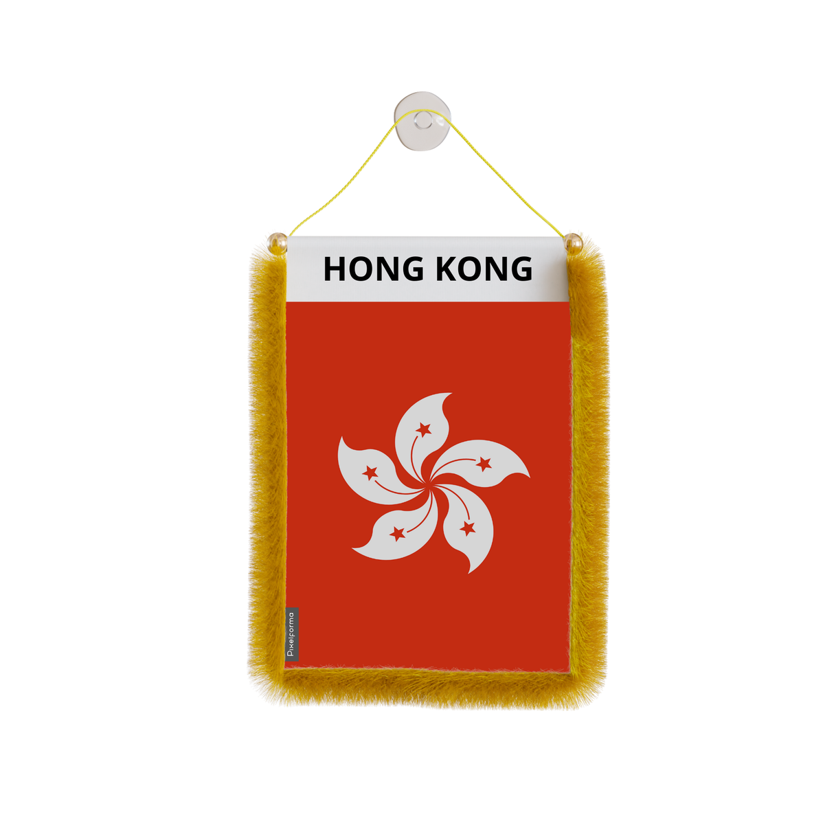 Car Pennant Flag Hong Kong