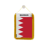 Bahrain Flag Car Pennant