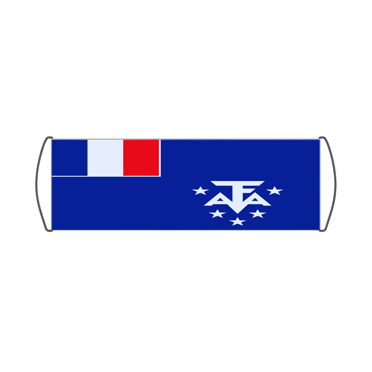 Bannière de défilement Drapeau de l'Antarctique française