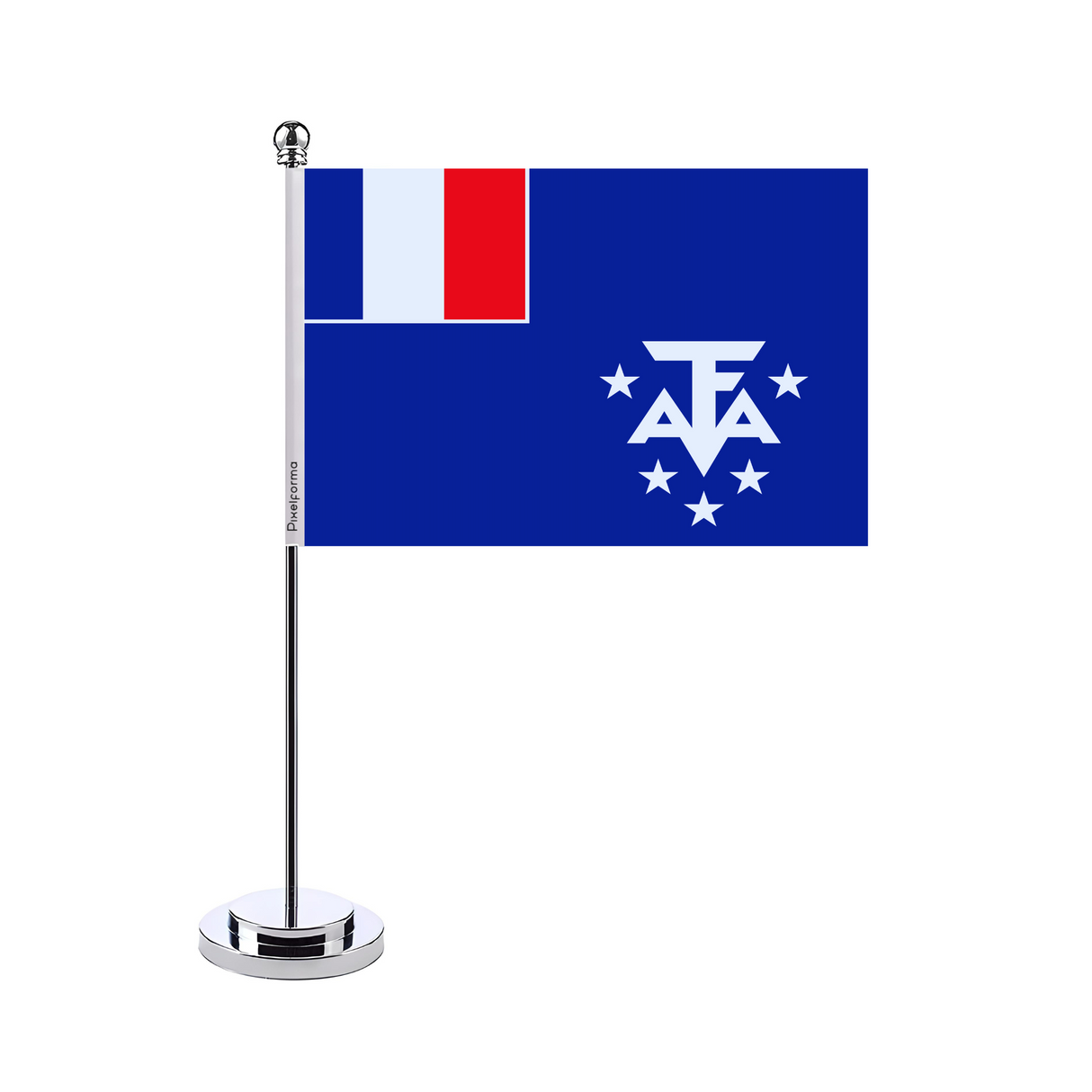 Drapeau bureau de l'Antarctique française