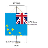 Fanion Table Drapeau Tuvalu en Polyester