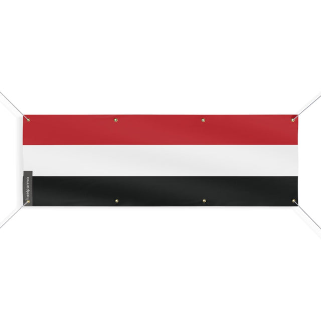 Drapeau du Yémen 8 Oeillets en plusieurs tailles - Pixelforma 
