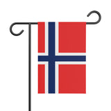 Bandera de jardín de Svalbard y Jan Mayen