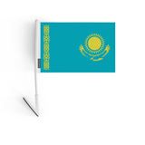 Drapeau adhésif du Kazakhstan officiel