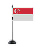 Bandera de mesa de Singapur 