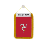 Isle of Man Flag Car Pennant