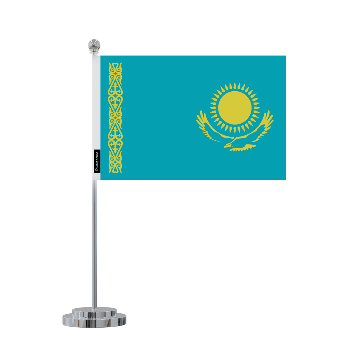 Drapeau bureau du Kazakhstan officiel