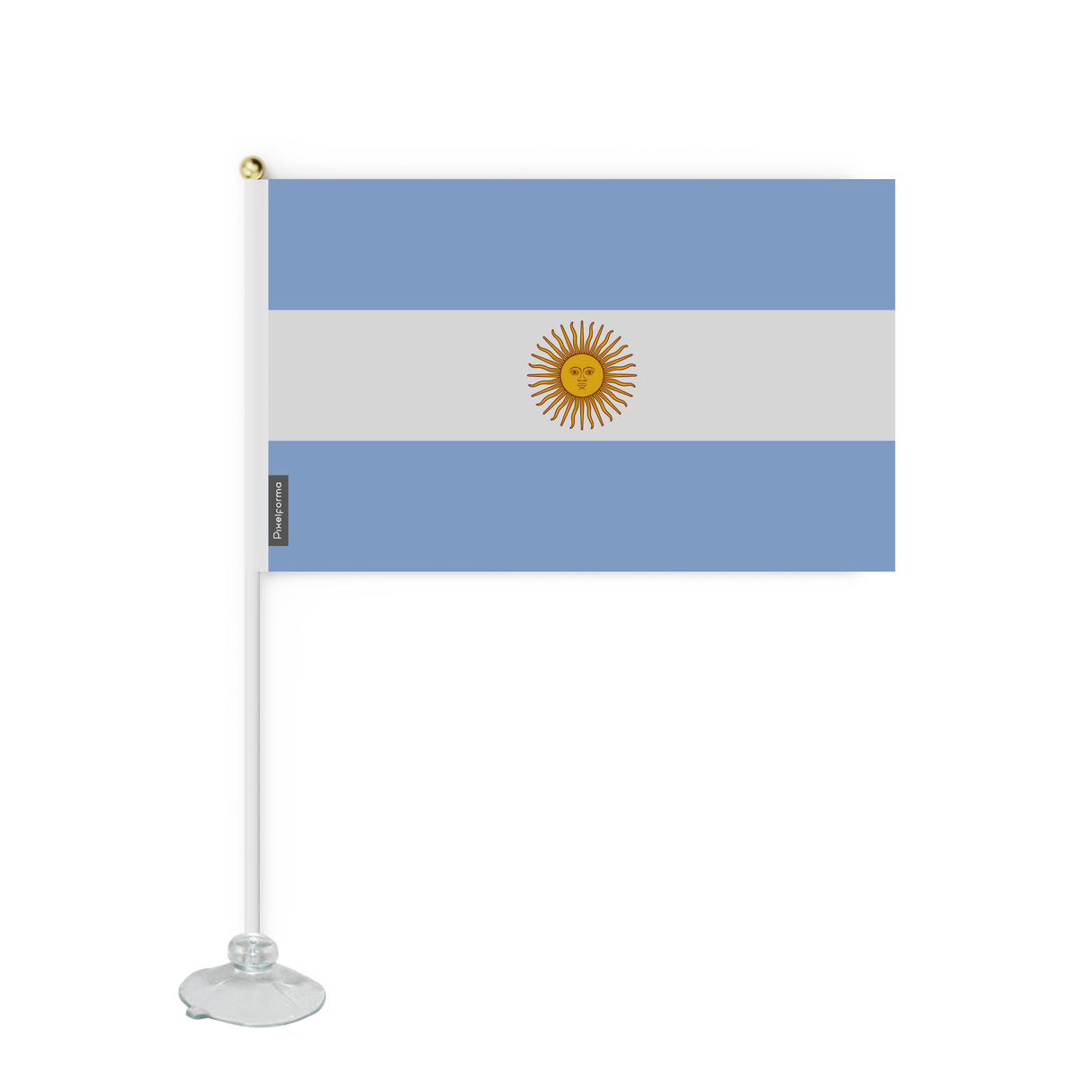 Mini drapeau ventouse Drapeau de l'Argentine