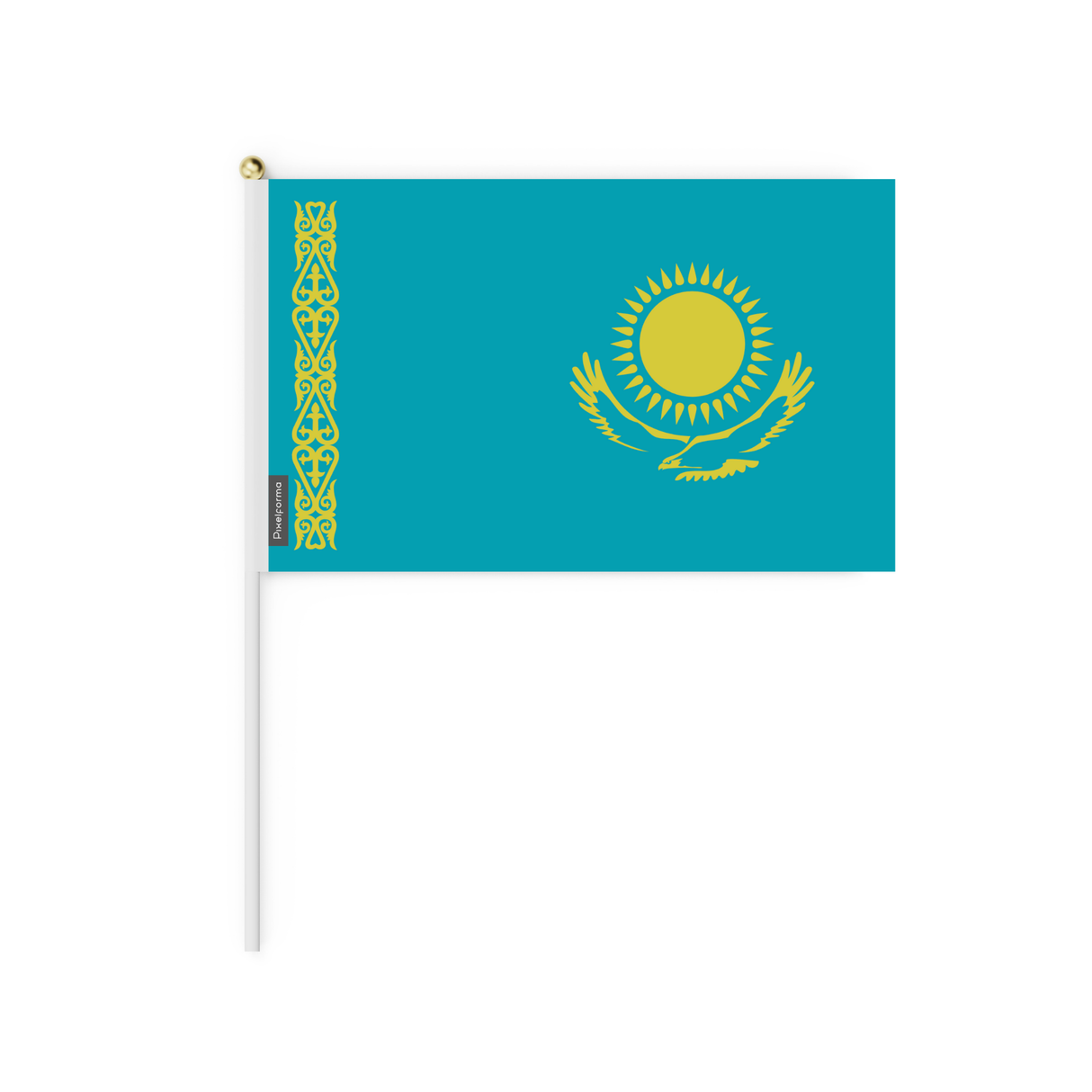 Official Kazakhstan Mini Flag Bundles in Multiple Sizes