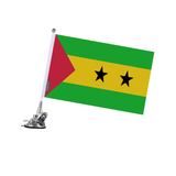 Mât à Ventouse Drapeau Sao Tomé-et-Principe en Polyester