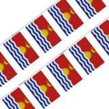 Kiribati Flag Garland in several sizes