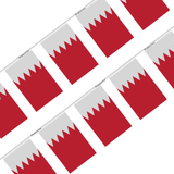 Bahrain Flag Garland in several sizes