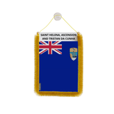 Car Pennant Flag Saint Helena, Ascension and Tristan da Cunha