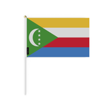 Mini Flag of Comoros in various sizes 100% polyester