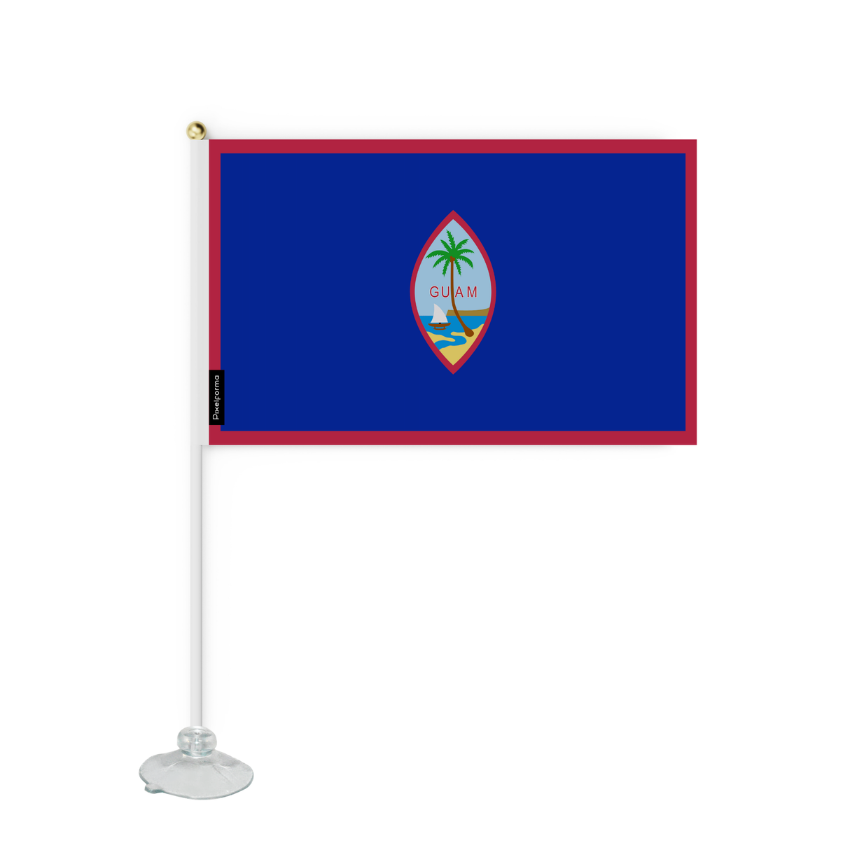 Mini Bandera Ventosa Bandera de Guam