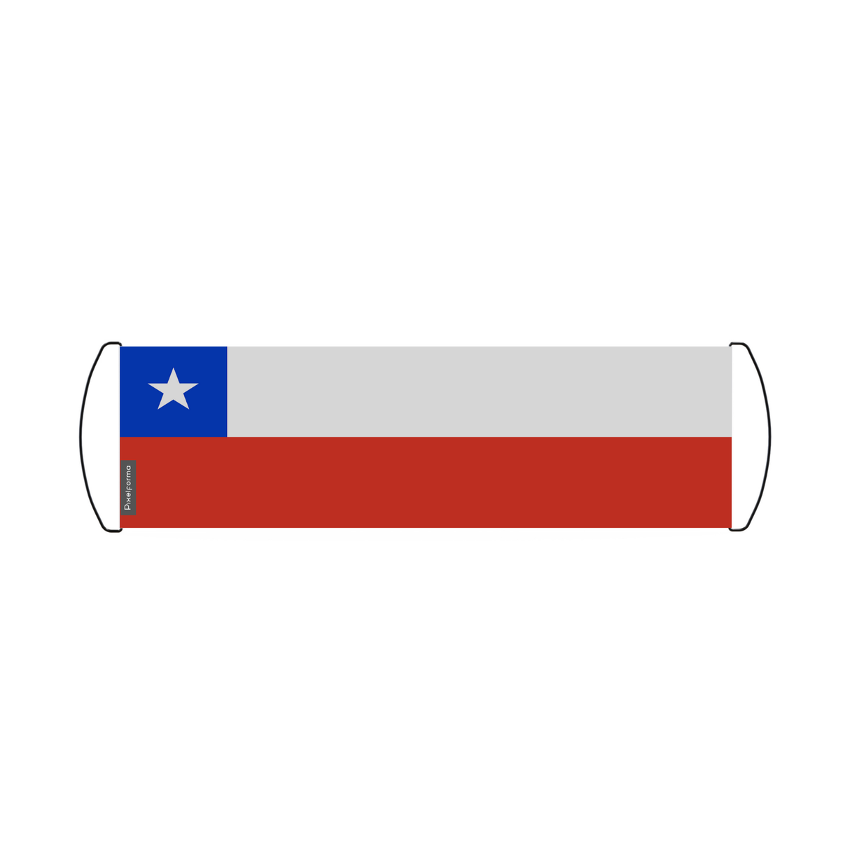 Bandera De Chile Banner De Desplazamiento 