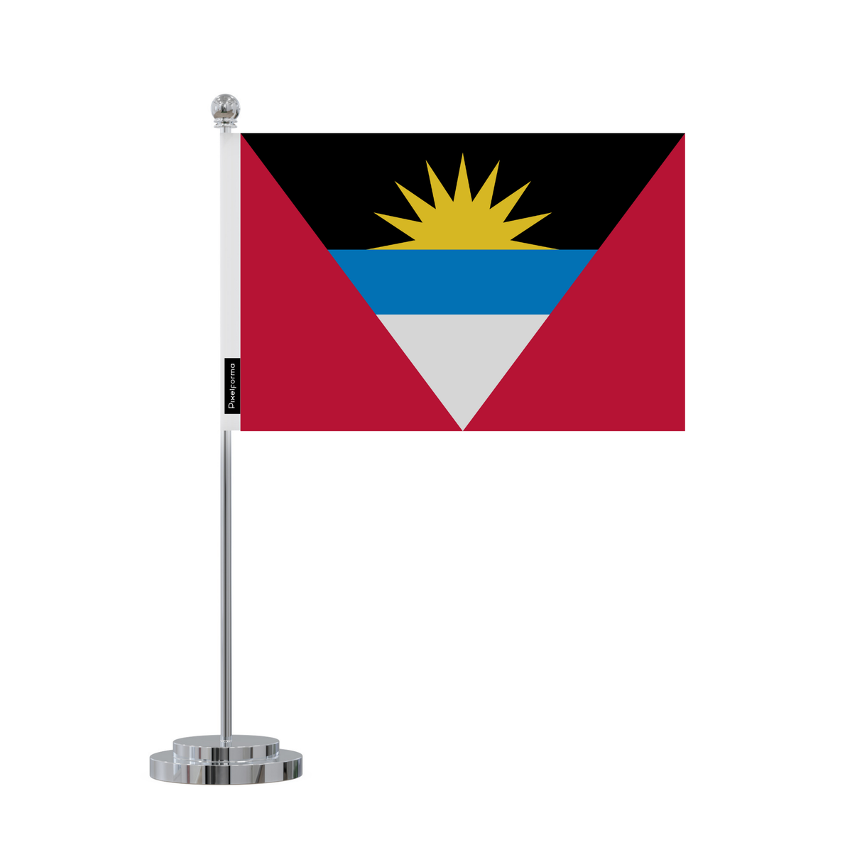 Drapeau bureau d'Antigua-et-Barbuda