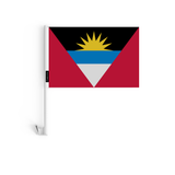 Drapeau voiture d'Antigua-et-Barbuda en polyester