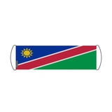 Scrolling Banner Flag of Namibia